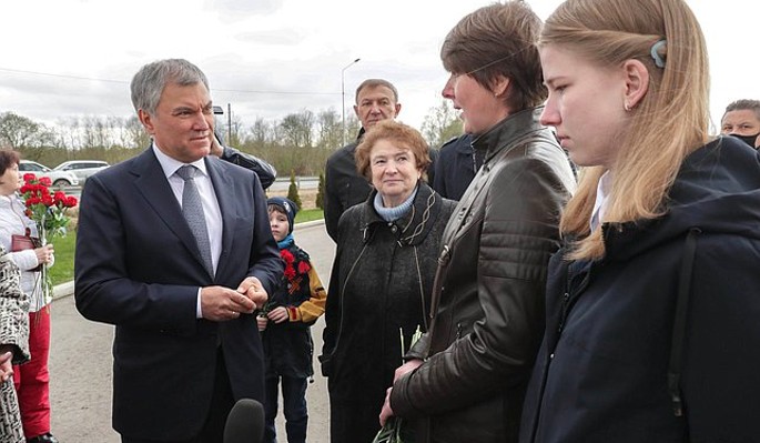 Вячеслав Володин пообщался с жителями Ржева