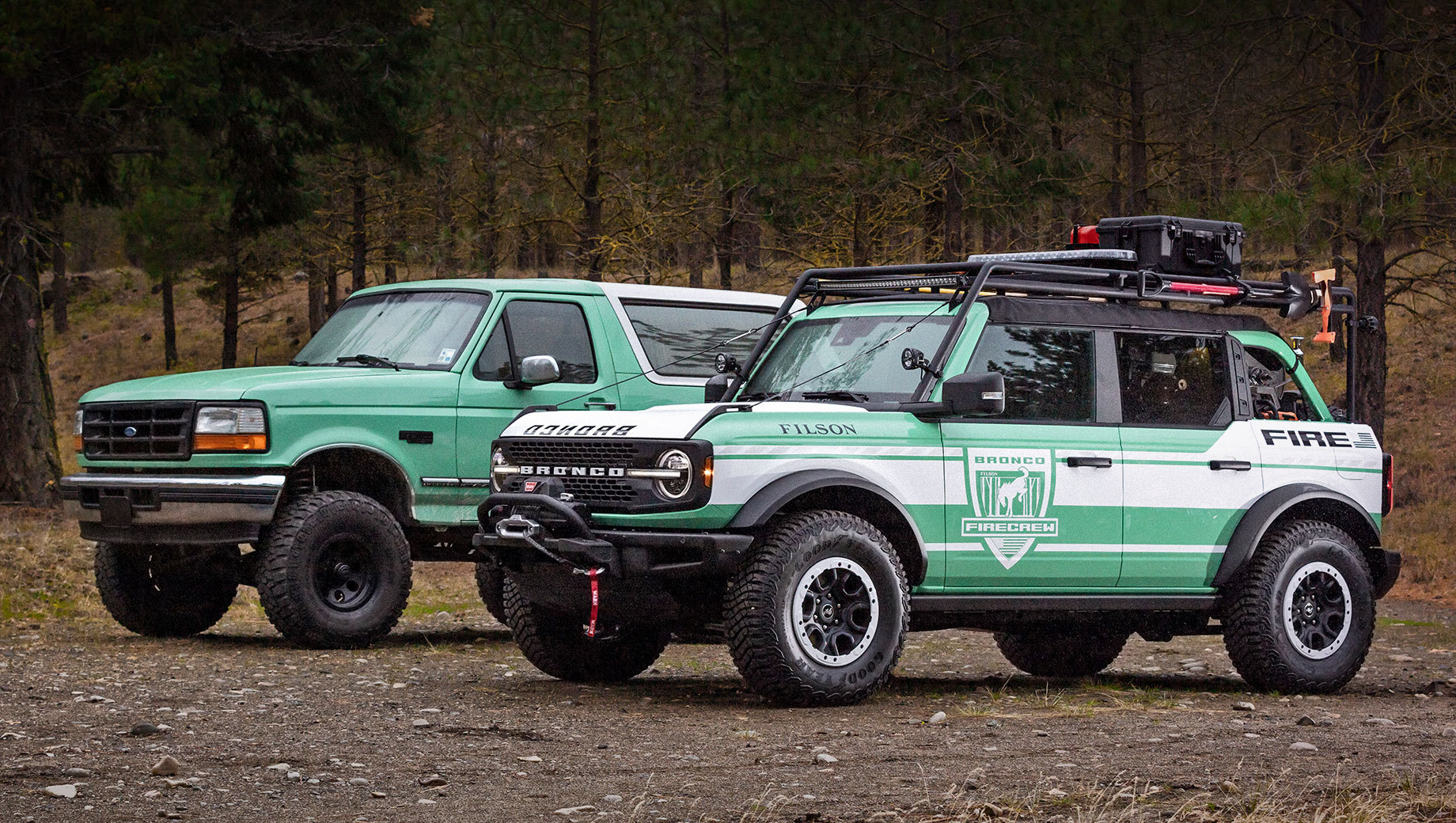 Внедорожник Ford Bronco + Filson Wildland Fire Rig защитит леса США