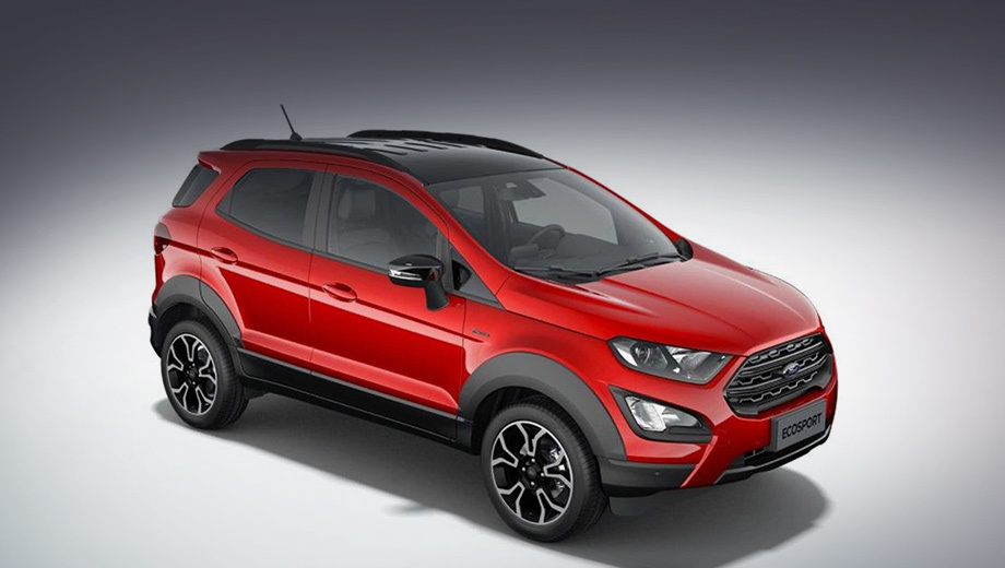 Ford EcoSport в версии Active рассекречен до премьеры