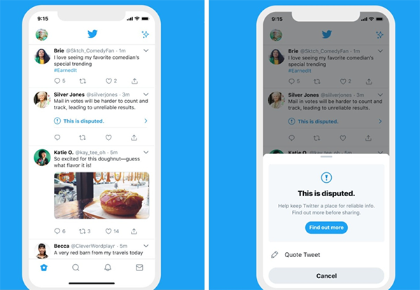 В Twitter появилась новая функция для борьбы с дезинформацией