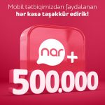 Число загрузок приложения «Nar+» превысило 0,5 млн!