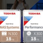 Toshiba представила жесткие диски N300 и X300 объемом 18 Tb