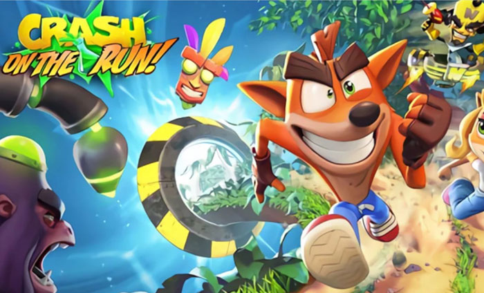 Crash Bandicoot: On The Run выйдет на Android и iOS в марте