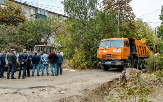 В Курске благоустроят дворы