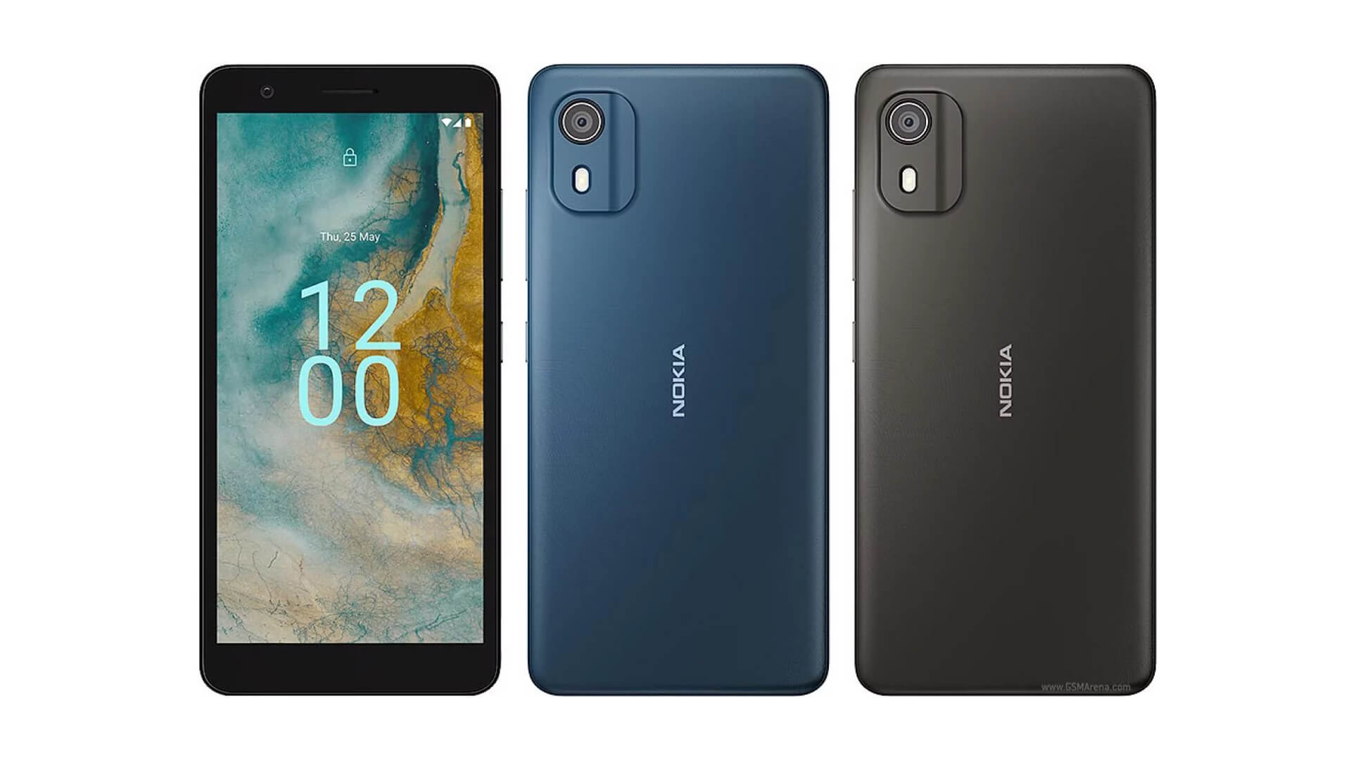 Представлен компактный Nokia C02 на Android Go