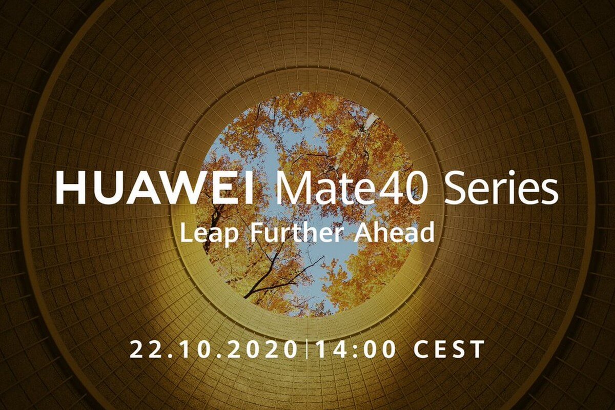 Камерофоны Huawei Mate 40 представят 22 октября