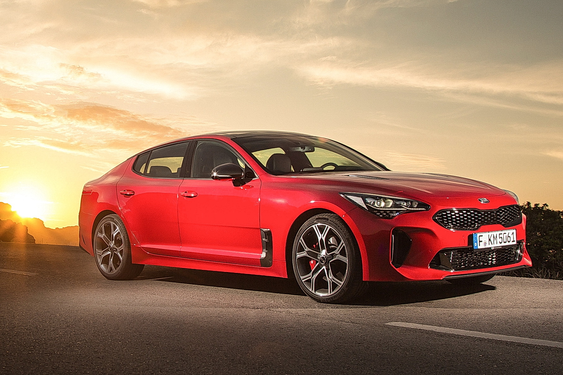 Обновленный Kia Stinger GT оснастят новым турбомотором 3.5