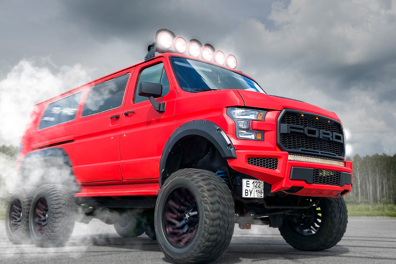 Ford-лимузин 6x6 из России