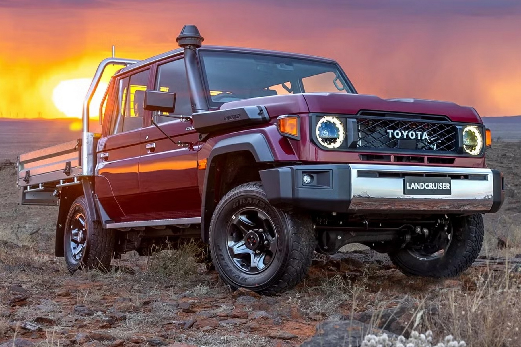 Toyota вернула «механику» культовому вездеходу Land Cruiser 70