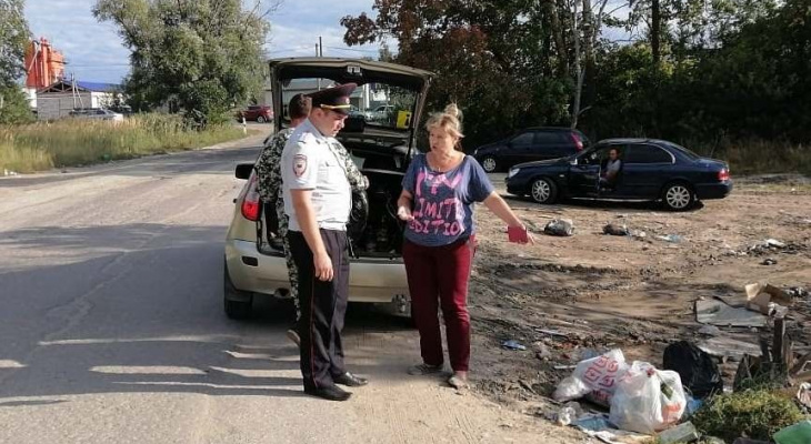 За свалки вдоль дороги пензенских дачников привлекли к ответственности