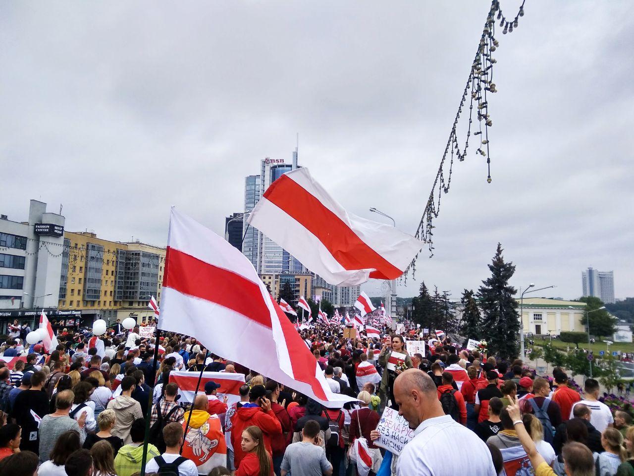 В Минске снова митингуют против Лукашенко