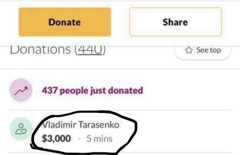 Тарасенко перевел 3 тысячи долларов на лечение юному хоккеисту. Он получил травму головы во время матча