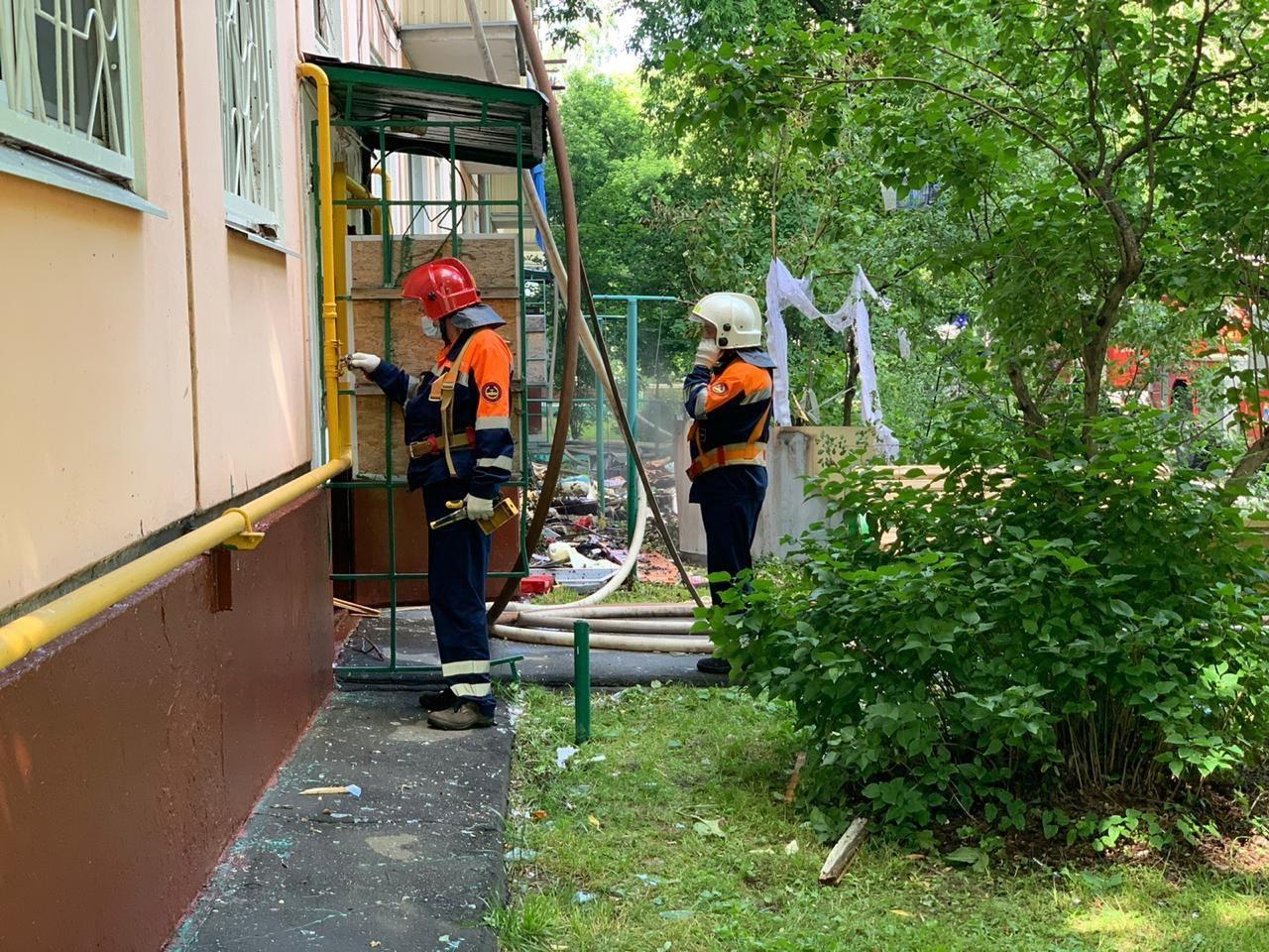 Мосгаз: Газовое оборудование не может быть причиной взрыва в жилом доме в Москве