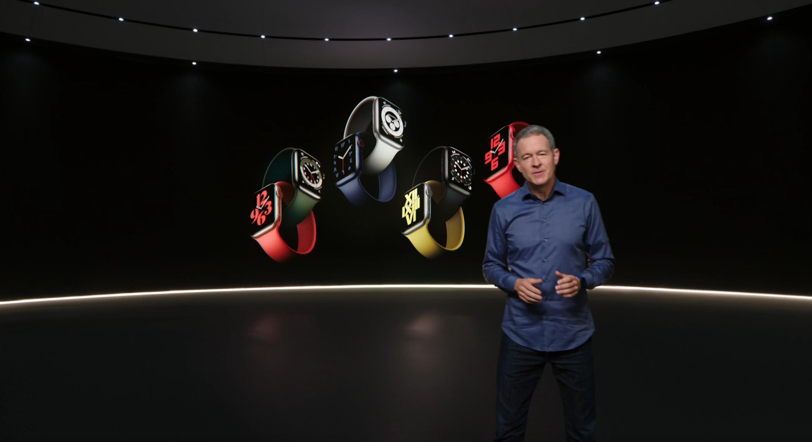 Представлены Apple Watch Series 6 и Watch SE