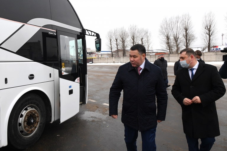 Новая модель пассажирских перевозок начнет действовать в четырех районах Тверской области с июля