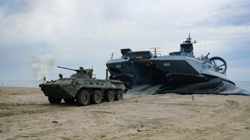 Видео: морской десант захватил остров Гогланд в Финском заливе