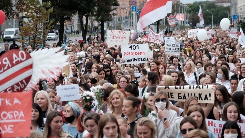 В Минске проходят задержания протестующих