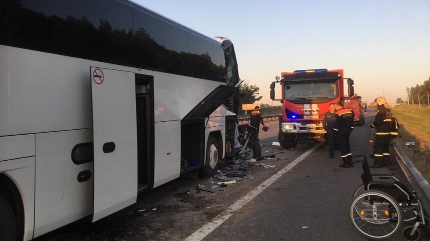 Попавший в ДТП во Владимирской области автобус перевозил паломников