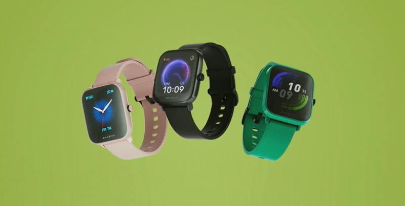 Представлены Amazfit Pop — недорогие смарт-часы с NFC и пульсоксиметром