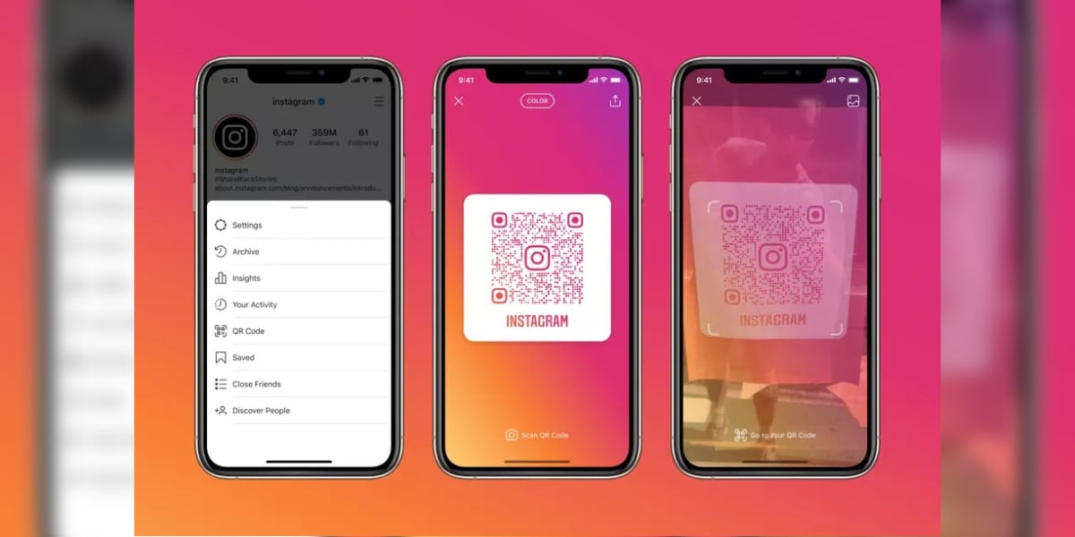 Instagram запускает QR-коды