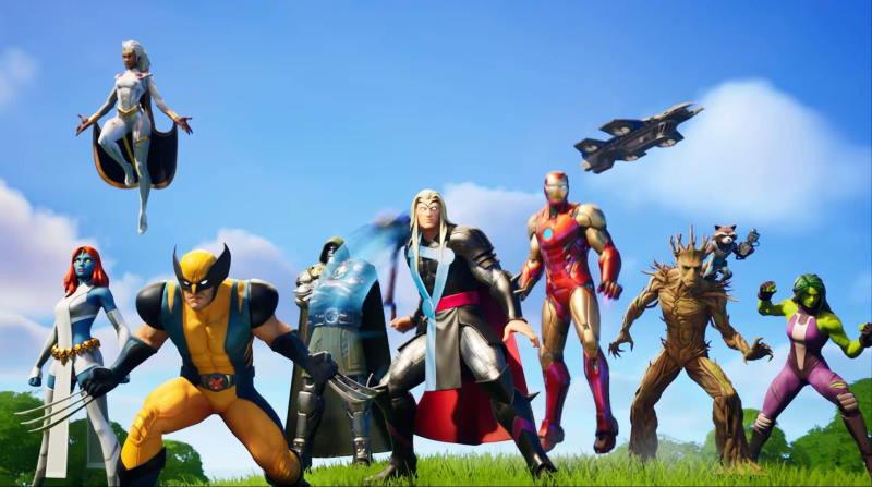 В Fortnite появились герои Marvel. Пользователи Apple остались без них