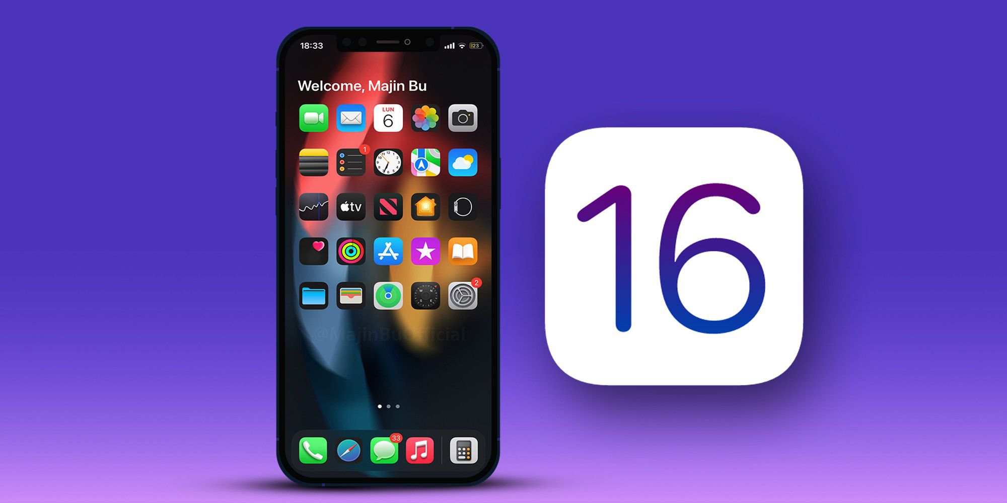 Найден способ заменить системный шрифт в iOS 16 на любой другой