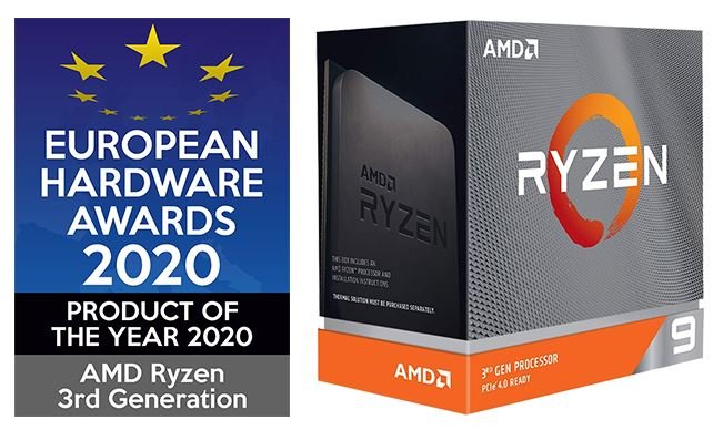 Ryzen 3 3300X назван лучшим процессором для разгона, а Ryzen 5 3600 — лучшим для игр