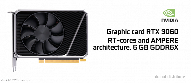 Самый дешевый и самый компактный Ampere? Так выглядит GeForce RTX 3060