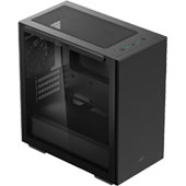 Корпус Deepcool Macube 110: microATX-башня со стеклянной стенкой и стальной лицевой поверхностью передней панели