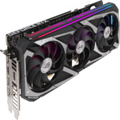 Видеокарта Asus ROG Strix GeForce RTX 3060 OC Edition (12 ГБ): эффективная и тихая система охлаждения, красивая подсветка