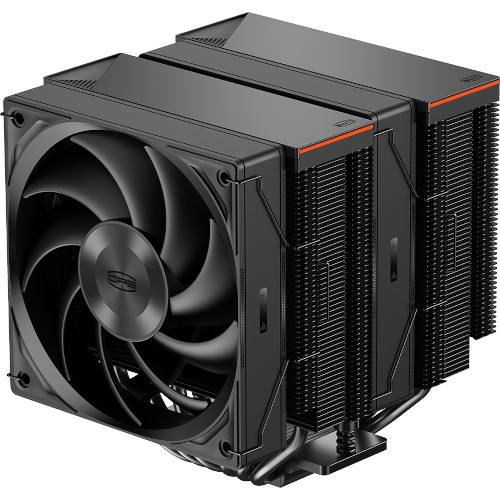 Процессорный кулер PCCooler RZ620 BK: 6 тепловых трубок, двойной радиатор и 2 вентилятора 120 мм