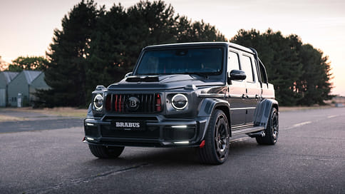 Brabus сделал 900-сильный пикап на базе G-Class