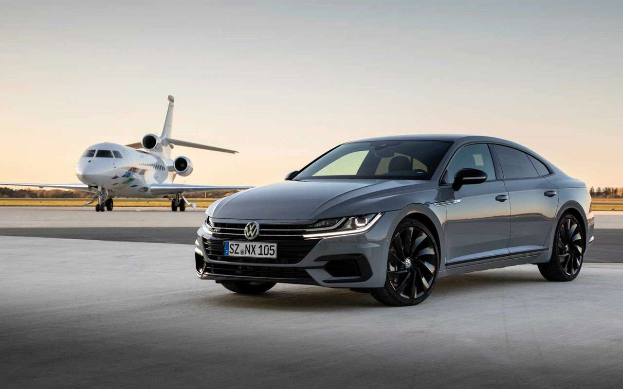 VW Arteon оказался слаб фарами