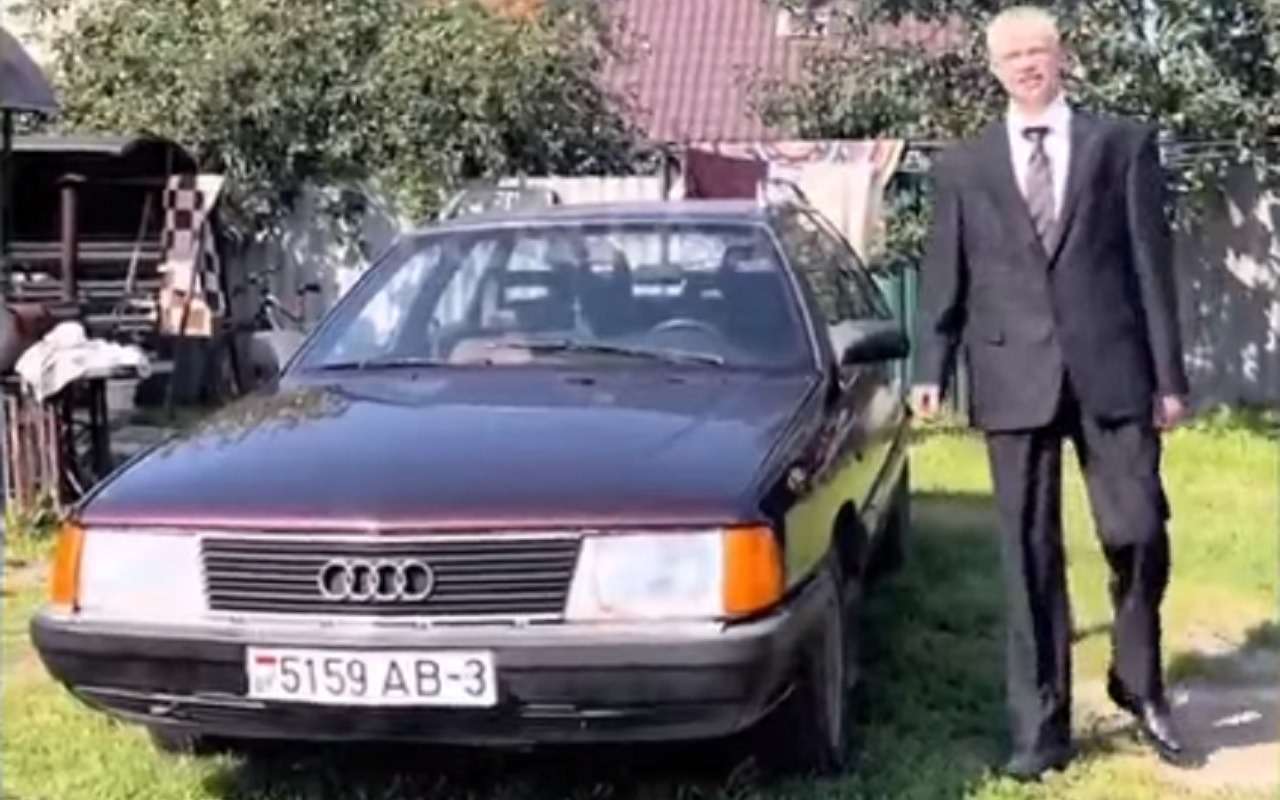 Разгон до сотки? Да! Парень взорвал соцсети рекламой старенькой Audi 100