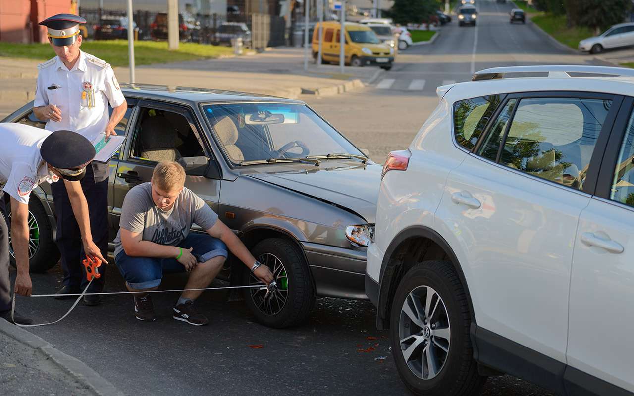 Водителям разрешат оставлять место ДТП