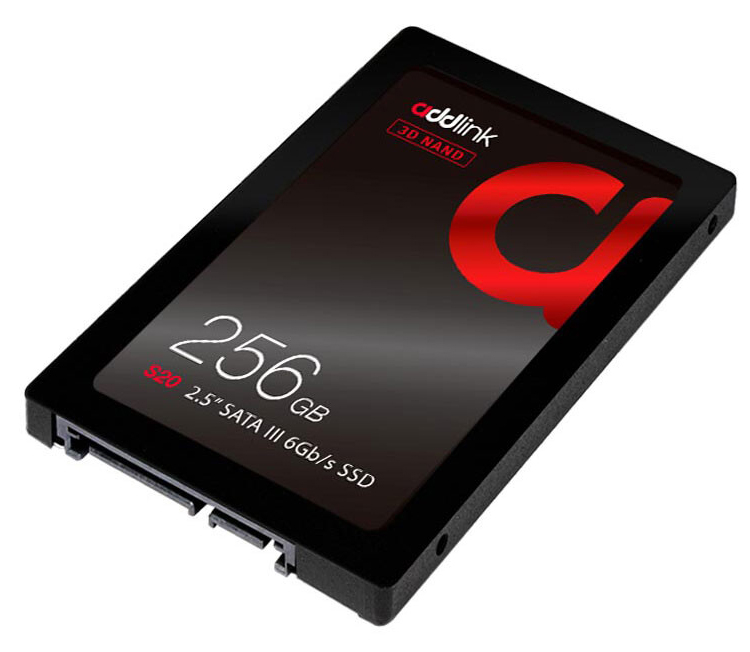 В SSD-накопителях Addlink S20M применяется память 3D TLC NAND