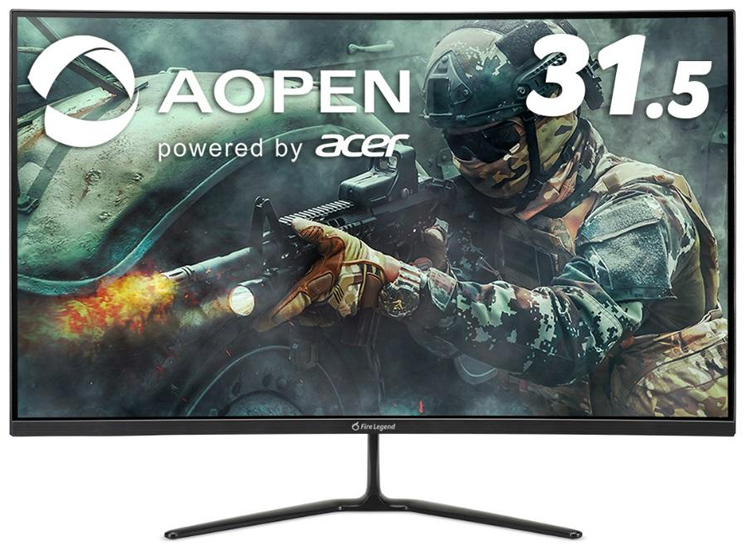 Acer представила новые Full HD-мониторы AOPEN диагональю до 31,5 дюйма