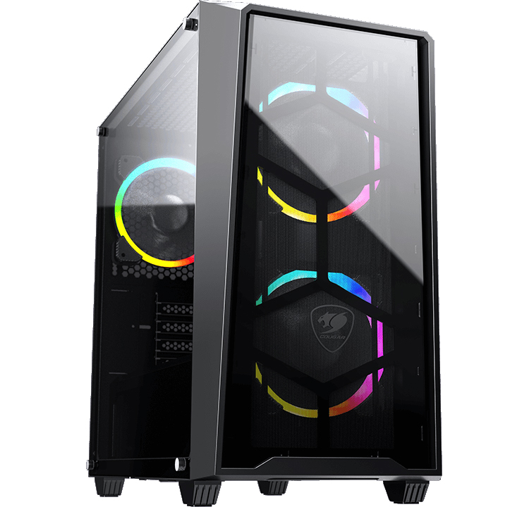 Корпус Cougar MG120-G RGB позволяет создать компактную игровую станцию