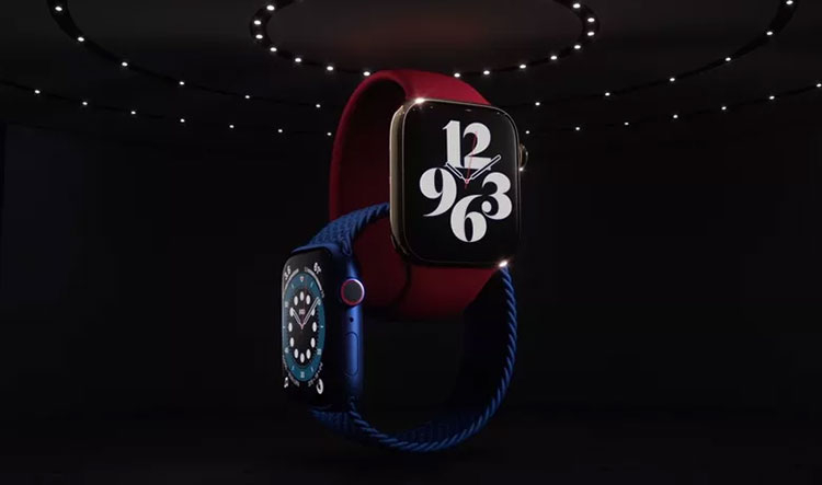 Представлены Apple Watch Series 6: измерение уровня кислорода в крови, новый процессор и ремешки без застёжек