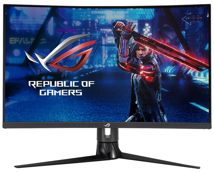 ASUS наделила игровой монитор ROG Strix XG32VC портом USB Type-C и KVM-переключателем