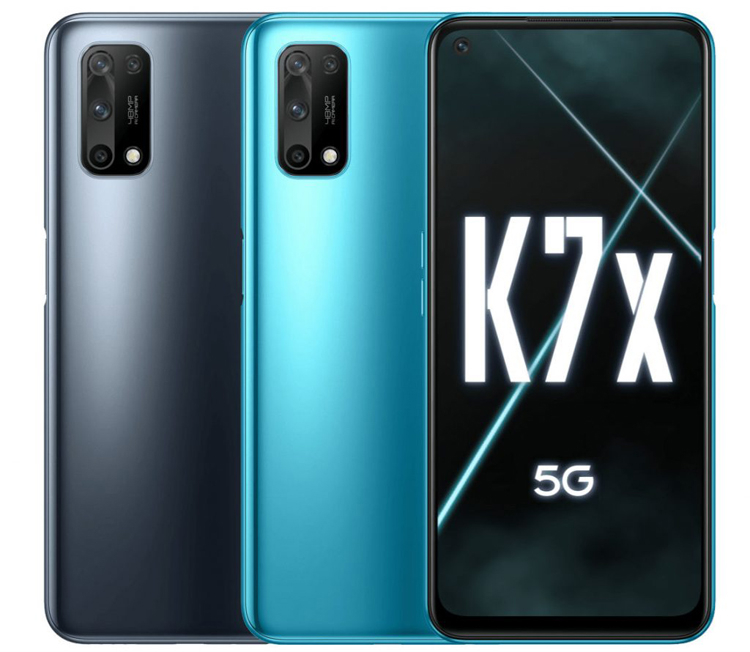 Вышел доступный 5G-смартфон OPPO K7x с квадрокамерой и 6 Гбайт ОЗУ