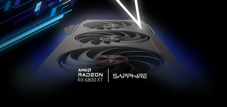 Sapphire показала ещё одну Radeon RX 6800 XT в собственном исполнении. На этот раз серии PULSE