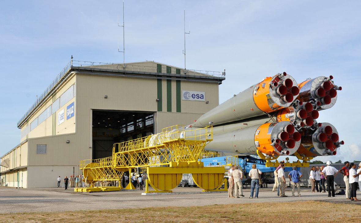 Запуск «Союза» с космодрома Куру снова перенесли на сутки