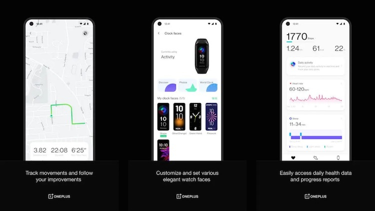 OnePlus запустила приложение Health в преддверии запуска фирменного фитнес-трекера