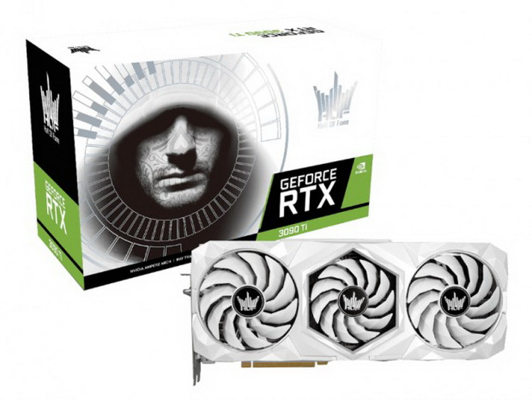 Galax GeForce RTX 3090 Ti HOF с 4,3-дюймовым ЖК-дисплеем появилась в продаже по цене от $2850