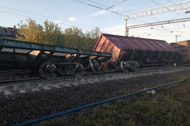 Под Липецком поезд сошел с рельсов из-за попытки кражи перевозимого металла