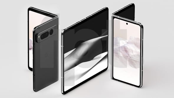 Дизайн Google Pixel Fold раскрыли на качественных рендерах