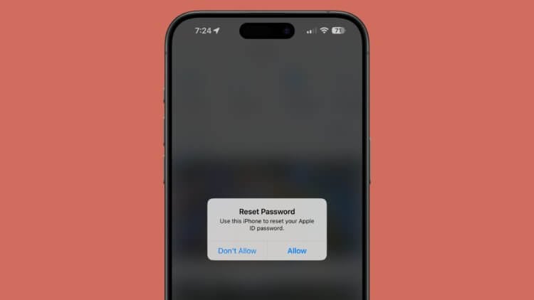 Айфон предлагает сбросить пароль от Apple ID. Что делать