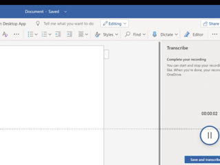 В Word появилась нативная функция ввода текста под диктовку