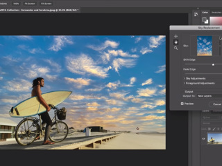 Новая функция замены неба Photoshop сымитирует идеальный закат
